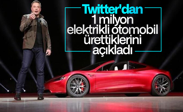 Tesla, 1 milyon elektrikli araba üreten ilk şirket oldu