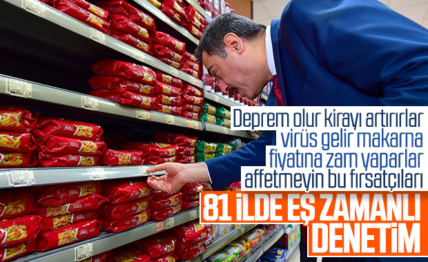 Ticaret Bakanlığı'ndan 81 ilde eş zamanlı denetim