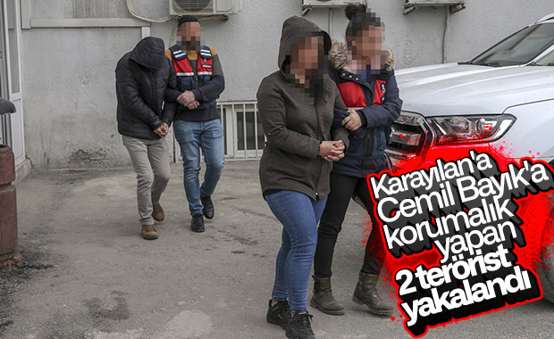 PKK elebaşlarının koruması 2 terörist, Van'da yakalandı