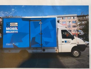 Kadıköy'de mobil belediye hizmeti başladı