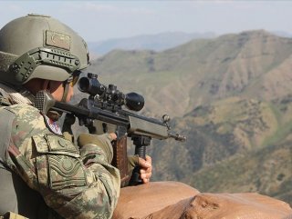 Suriye'de 4 PKK'lı terörist öldürüldü