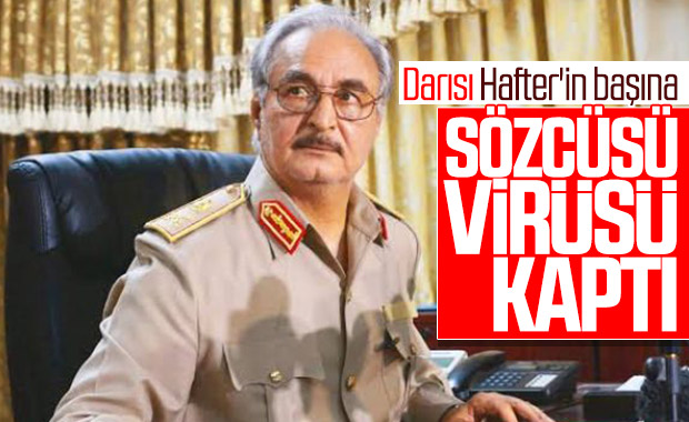 Hafter'in sözcüsü, korona şüphesiyle karantinada