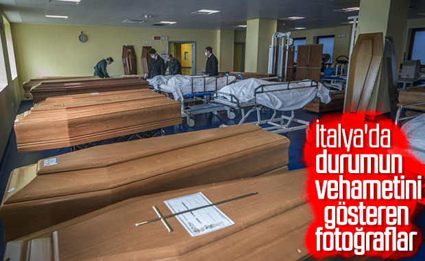 İtalya'da cenaze işlemlerine yetişilemiyor