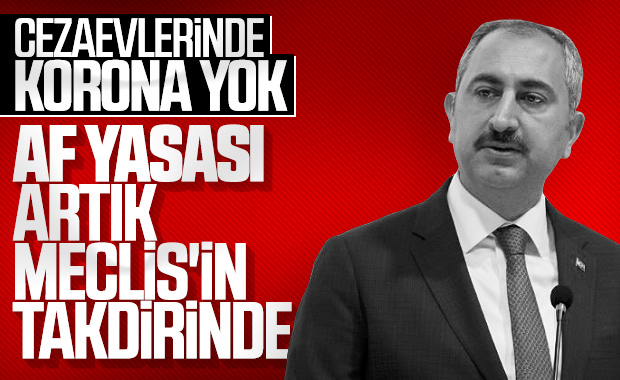 Adalet Bakanı: Cezaevinde koronavirüslü hükümlü yok
