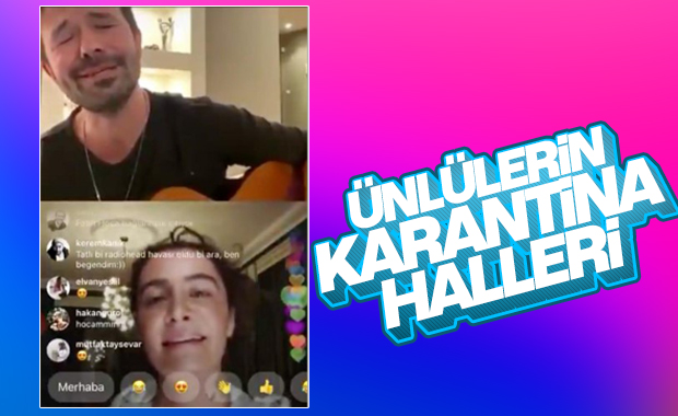 Sıla ve Yalın'dan hayranlarına karantina düeti