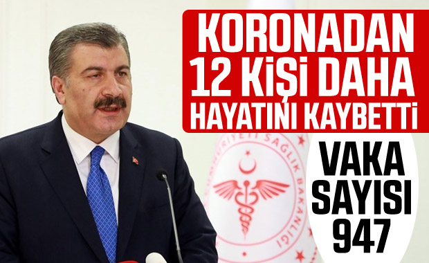 Bakan Koca: Koronavirüsten ölenlerin sayısı 21'e çıktı