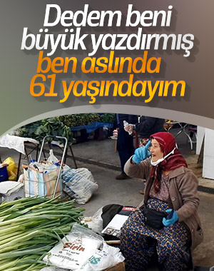 Manavgat'ta sokağa çıkan yaşlı kadının savunması şaşırttı
