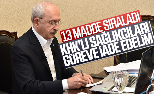 Kılıçdaroğlu'dan koronavirüse karşı önlem paketi