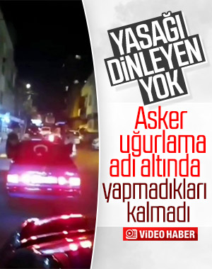 İstanbul’da koronavirüse rağmen asker uğurlandı