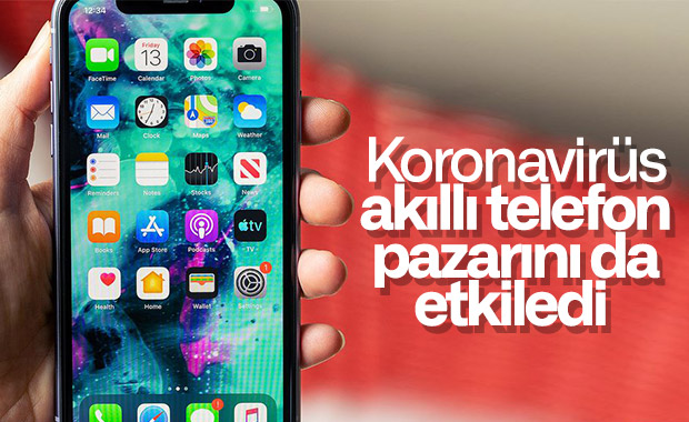 Akıllı telefon pazarı, koronavirüs nedeniyle sert düşüş yaşadı