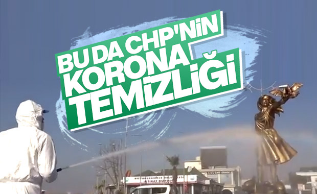 Büyükçekmece'de koronavirüs temizliği