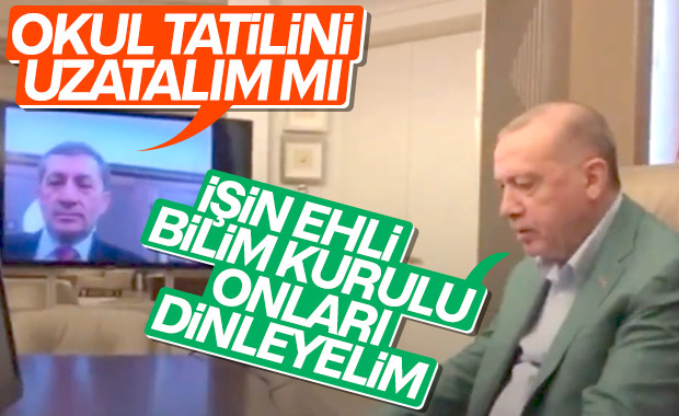 Bakan Selçuk'tan Cumhurbaşkanı Erdoğan'a tatil sorusu