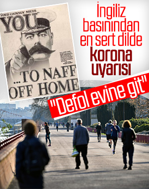 İngiliz basınında karantina manşetleri