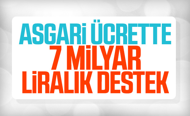 7 milyar liralık asgari ücret desteği TBMM'den geçti