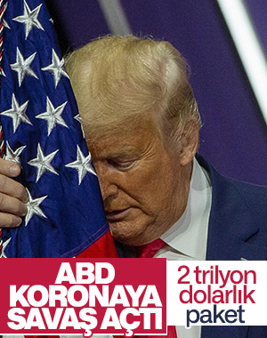ABD, 2 trilyon dolarlık korona yardım paketinde anlaştı