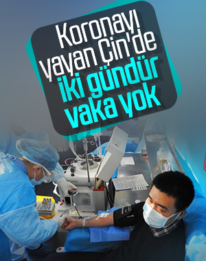Çin'de son iki günde yurt içi kaynaklı korona vakası yok