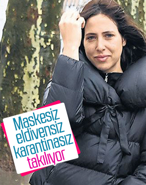 Zehra Çilingiroğlu da koronavirüsü takmadı