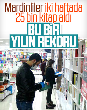 Mardin'de kitap okuma oranı arttı