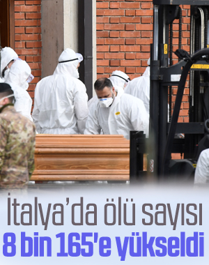 İtalya'da koronavirüs nedeniyle 662 kişi daha öldü