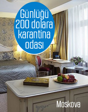 Rusya'da korona hastalarına kiralık 'karantina odaları'