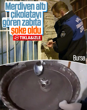 Bursa'da merdiven altı tatlıcıya baskın