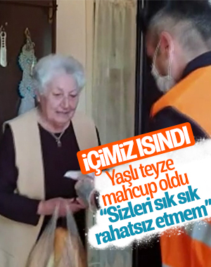 Ekiplerin yardımına koştuğu yaşlı kadın: Rahatsız etmem