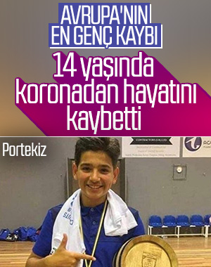 Portekiz'de 14 yaşındaki çocuk koronavirüsten öldü