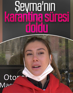 Şeyma Subaşı 17 gün sonra dışarı çıktı