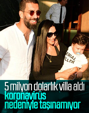 Arda Turan 5 milyon dolara villa aldı