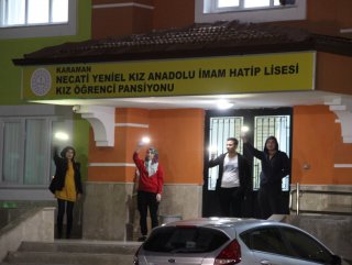 Karaman'da 116 cezaevi personeli yurda yerleştirildi