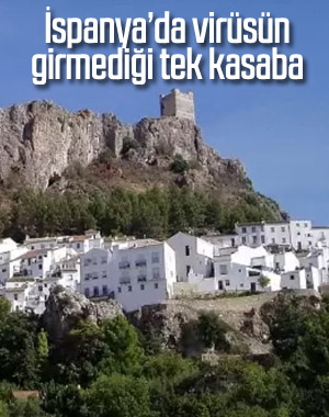 İspanya’da korona vakası görülmeyen tek kasaba: Zahara