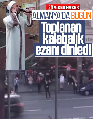 Almanya'da ezan okunan camilerin sayısı artıyor