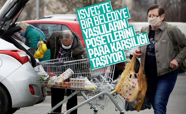 İsveç'te yaşlılardan poşet taşıma parası alıyorlar