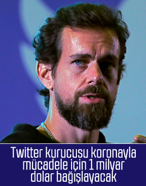 Twitter'ın kurucusundan koronaya karşı 1 milyar dolar bağış