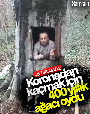 Samsun'da koronadan korunma yolu şaşırttı