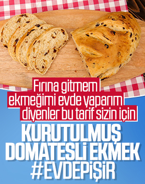 Korona günlerinde ekmek yapmaya devam ediyoruz #evdepişir