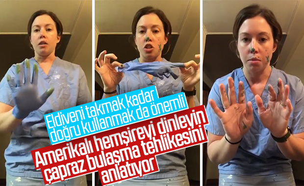 Hemşire, koronavirüste çapraz bulaşma tehlikesini anlattı