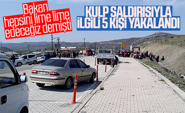 Kulp'taki terör saldırısına ilişkin 5 şüpheli gözaltına alındı