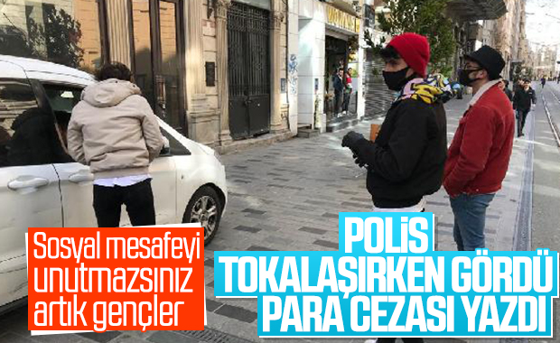 İstanbul'da polis tokalaşanları affetmedi