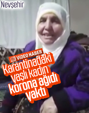 Nevşehirli kadının ağıdı sosyal medyayı salladı