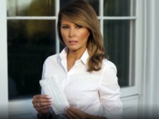 ABD'nin First Lady'sinden maske takın uyarısı