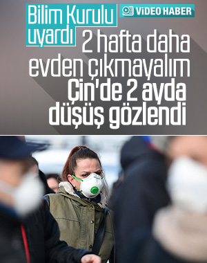 Bilim Kurulu Üyesi : 2-3 hafta daha evde kalın