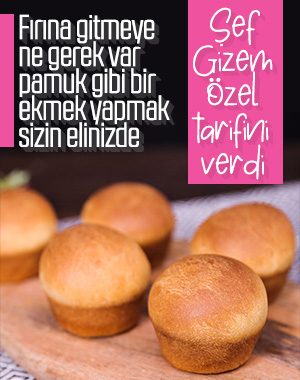Korona günlerinde pamuk gibi bir ekmek tarifi #evdepişir