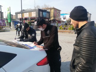 Sokağa çıkma yasağına uymayanlara ilk cezalar yazıldı