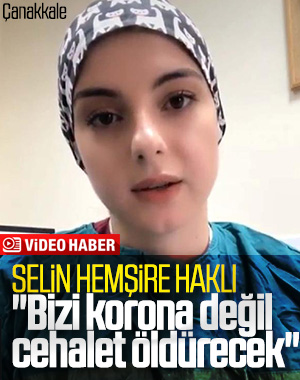 Koronalı hastalarla ilgilenen hemşireden sert tepki