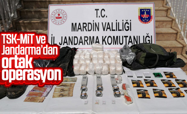Mardin'de teröristlerin bombalı saldırı planı bozuldu