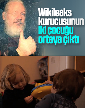 Assange'ın 2 çocuğu ortaya çıktı