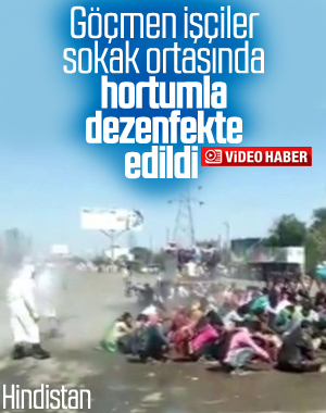 Hindistan'da göçmenlere koronavirüs zulmü