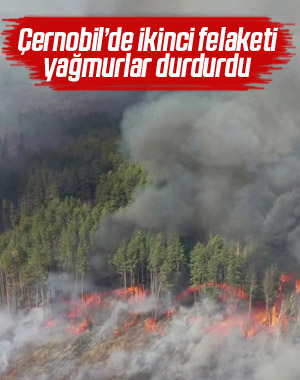 Çernobil’de 10 gündür süren orman yangını söndürüldü