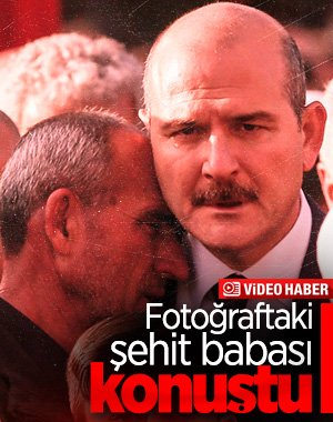 Soylu'yu ağlatan şehit babası: Bakanımızın arkasındayız
